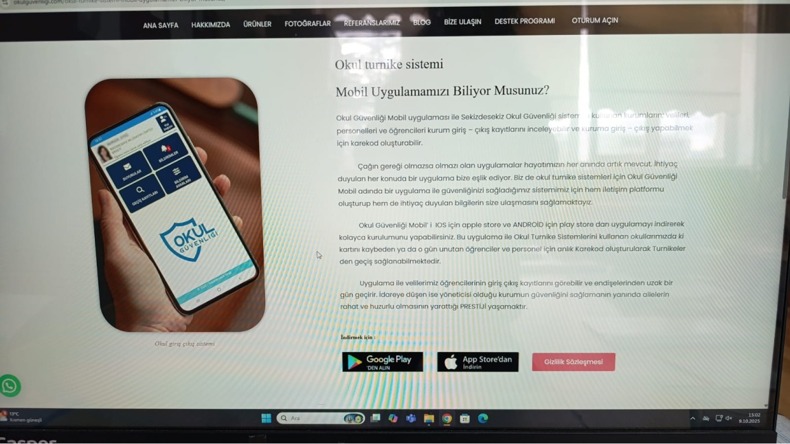 OKUL GÜVENLİĞİ MOBİL UYGULAMASI
